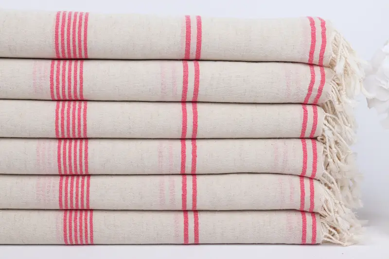 80x36 Cotton Striped Towel, Beach Towel Bulk, Bridal Shower Gift, Xmas Gifts, Peshtemal beach towel with unique design, Wedding Towel, Beach towel - 3