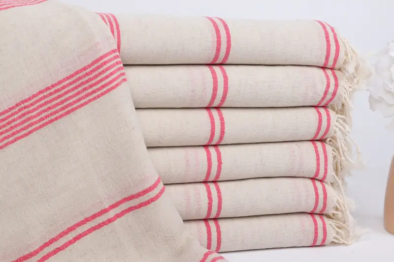 80x36 Cotton Striped Towel, Beach Towel Bulk, Bridal Shower Gift, Xmas Gifts, Peshtemal beach towel with unique design, Wedding Towel, Beach towel - 1