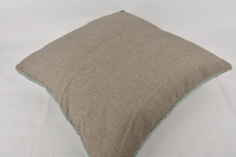 Vintage Pillow, Vintage Kilim Throw Pillow, Pillow, Shabby Chic Pillow Sham, Seat Pillow, Vintage Kilim Pillow, 24x24 Gray Cushion Cover - 7
