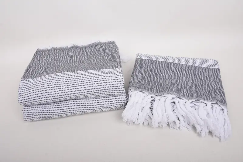 70x40 Cotton Diamond Towel, Customized Towels, Turkish Towel Bulk, Spa Gift Towel, Turkish hand towel, Monogrammed Beach Towel, Monogram Beach Towel - 7