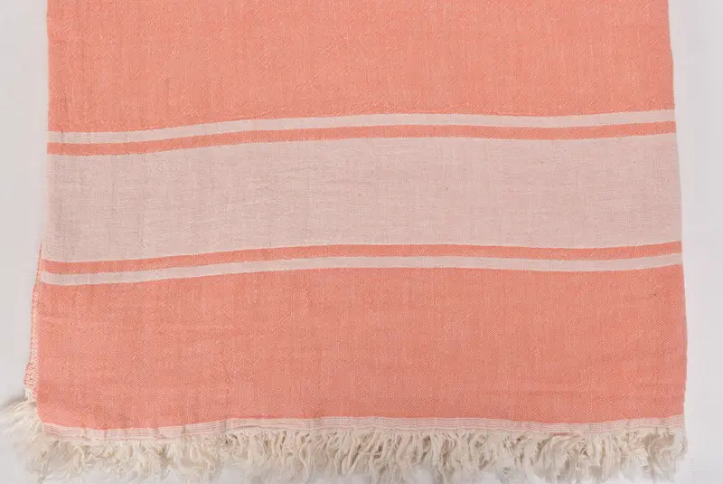 Bridesmaid Gifts, Custom Wedding Gifts, Monogram Blanket, Organic Throw, 70x60 Cotton Striped Towel, Wedding Anniversary Gift, Throw Blanket for Bed - 4