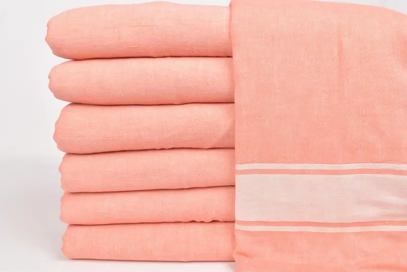 Bridesmaid Gifts, Custom Wedding Gifts, Monogram Blanket, Organic Throw, 70x60 Cotton Striped Towel, Wedding Anniversary Gift, Throw Blanket for Bed - 2