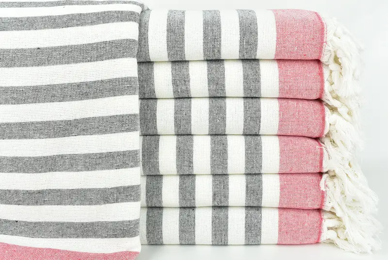 Personalized Towel, Custom Beach Towel, Unique Gift, Sand-resistant towel, Bachelor Towel, Spa Towel, Guest Towel, 68x40 Cotton Striped Terry Towel - 1