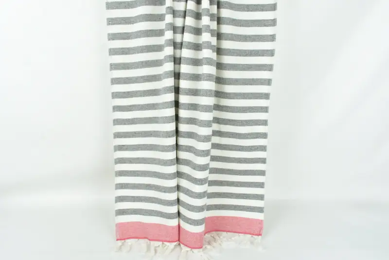 Personalized Towel, Custom Beach Towel, Unique Gift, Sand-resistant towel, Bachelor Towel, Spa Towel, Guest Towel, 68x40 Cotton Striped Terry Towel - 8