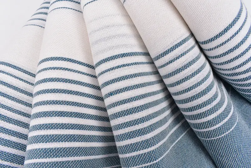 Embroidered Towel, Personalized Gift For Her, Bachelor Party Favors, 60x38 Cotton Striped Towel, Summer Towel, Hammam towel, Bridesmaid Gift Towel - 5