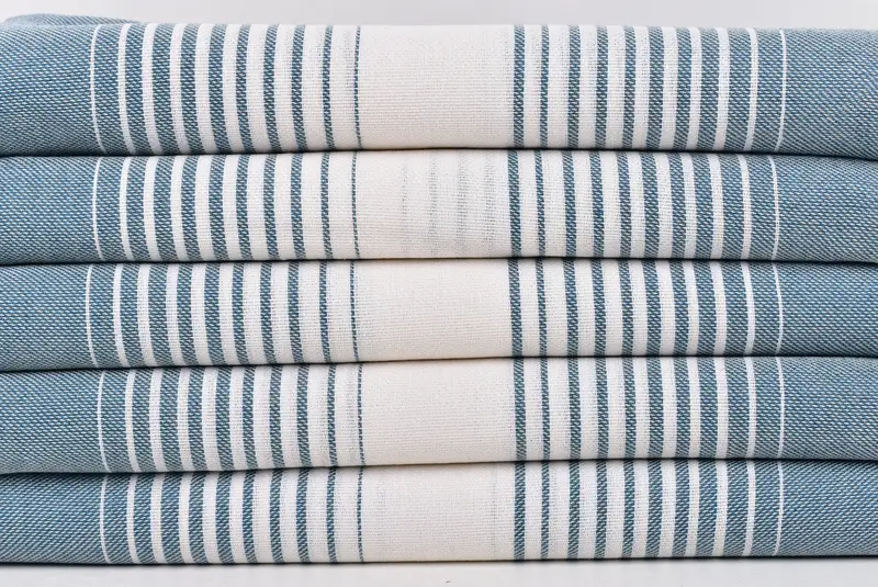 Embroidered Towel, Personalized Gift For Her, Bachelor Party Favors, 60x38 Cotton Striped Towel, Summer Towel, Hammam towel, Bridesmaid Gift Towel - 2