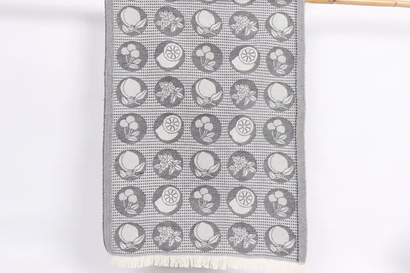 Valentine Day Gift For Her, Wedding Favors, 28x20 Cotton Fruits Patterned Towel, Monogram Kitchen Towel, Small Bath Towels, Engagement Gift - 1