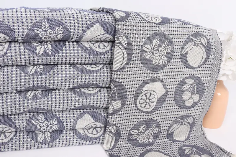 Valentine Day Gift For Her, Wedding Favors, 28x20 Cotton Fruits Patterned Towel, Monogram Kitchen Towel, Small Bath Towels, Engagement Gift - 3