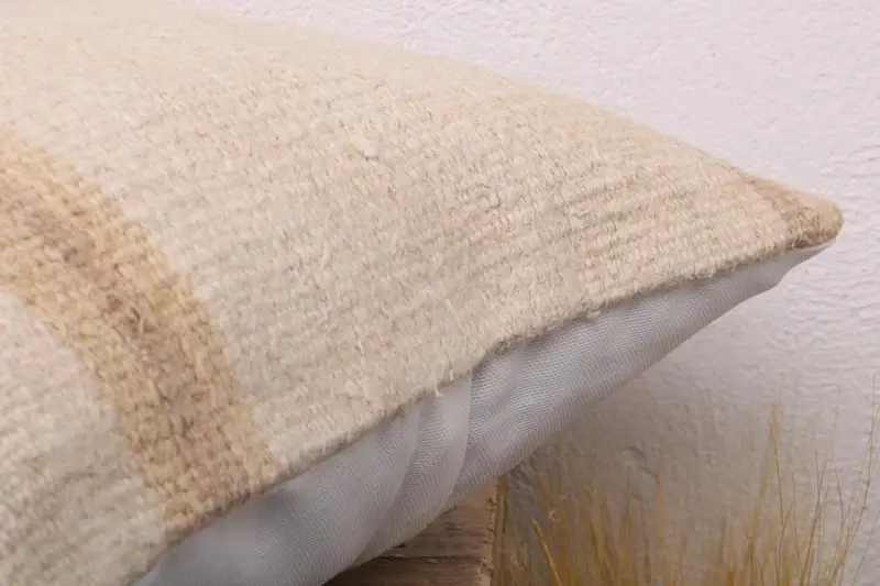 Outdoor Cushion, Boho Pillow Sham Cover, 16x16 White Pillow Cover, Throw Kilim Pillow, Cushion Cover, Pillow for Sofa - 6