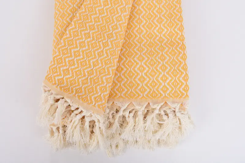 Throw Blanket Couch, Halloween Blanket, 96x80 Cotton Diamond Towel, Gift For The Home, Tablecloth, Bachelorette Gifts, Wedding Anniversary Gift - 8