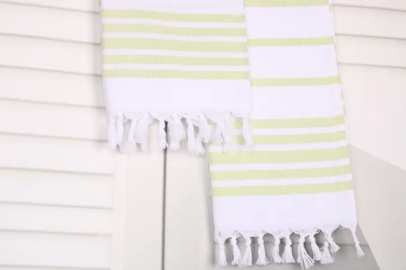 Personalized Kitchen Towel, Bridal Shower Favor, Spa Towel, Small Bath Towels, Holiday Towel, 36x24 Cotton Herringbone Towel, Monogram Hand Towel - 8