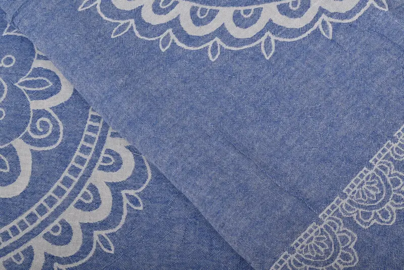 Thanksgiving Tablecloth, Woven Blanket, Housewarming Gift, 88x80 Cotton Ethnic Design Towel, Throw Blanket Couch, Valentines Day Gift For Him - 6