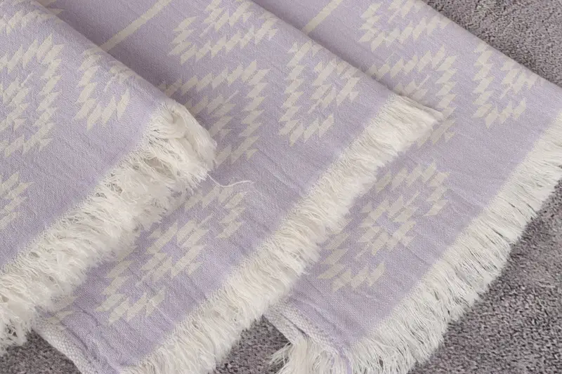 Turkish Hand Towel, Turkish Tea Towel, Monogram Towels, Personalized Kitchen Towel, Anniversary Gift For Her, Gift For Him, 40x20 Cotton Kilim Towel - 6