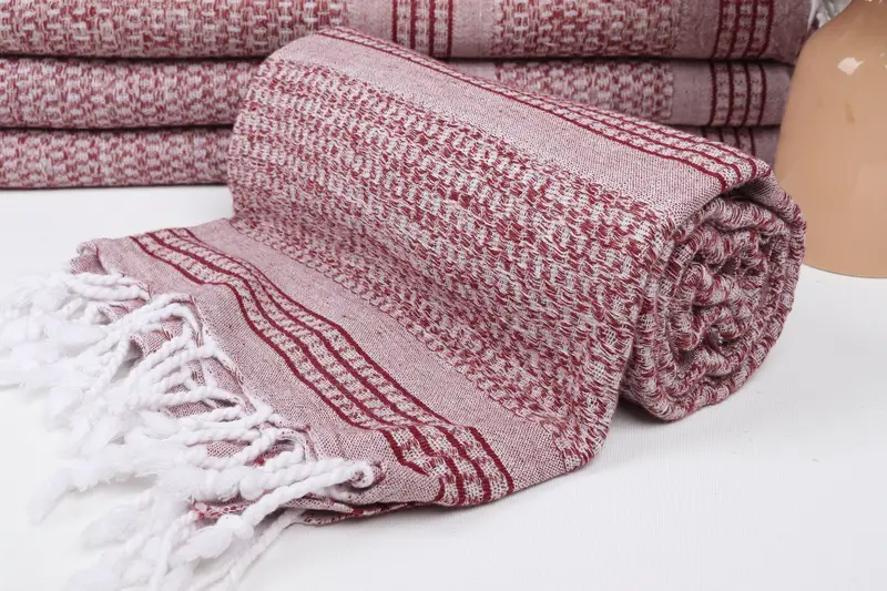 Gym Towel, Custom Gift, Gift For Bride, 70x36 Linen Striped Towel, Beach Towel Bulk, Organic towel, Organic Turkish towel, Sand-Resistant Peshtemal - 8
