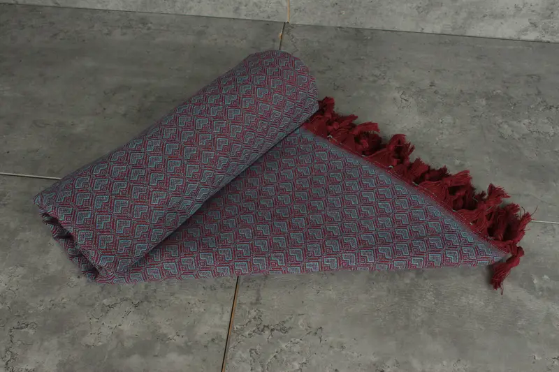 Boho Throw Blankets, Beach Wedding Favor, Handmade Gift, Throw Blanket Couch, Extra Large Tablecloth, Tablecloth, 88x76 Cotton Heart Design  Towel - 7