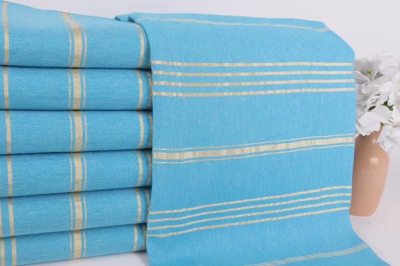Sand-Resistant Peshtemal, 70x40 Cotton Striped Towel, Sand-resistant towel, Bachelorette Favor, Custom Bath Towel, Beach Towel Bulk, Gift For Him - 2
