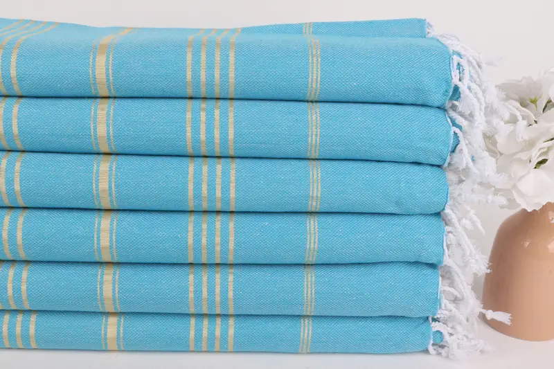 Sand-Resistant Peshtemal, 70x40 Cotton Striped Towel, Sand-resistant towel, Bachelorette Favor, Custom Bath Towel, Beach Towel Bulk, Gift For Him - 3