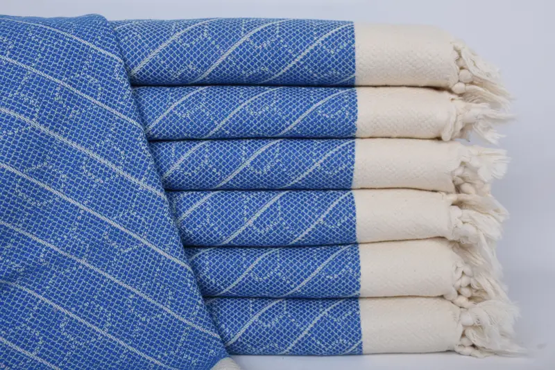 Boyfriend Gift, Personalize Gift, 36x18 Cotton Geometric Towel, Bathroom Towels, Bridesmaid Gifts, First Wedding Anniversary Gift, Kitchen Towel - 1