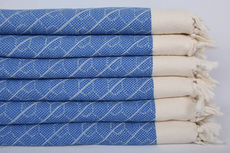 Boyfriend Gift, Personalize Gift, 36x18 Cotton Geometric Towel, Bathroom Towels, Bridesmaid Gifts, First Wedding Anniversary Gift, Kitchen Towel - 3