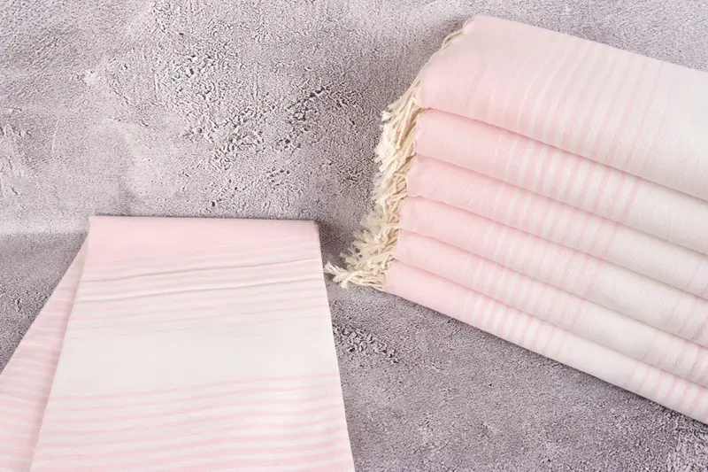 Soft towel, Bachelorette Party Gift, 60x38 Cotton Striped Towel, Gift For Boyfriend, Bridesmaid Towel, Custom Wedding Gift, Turkish Towel Monogram - 2