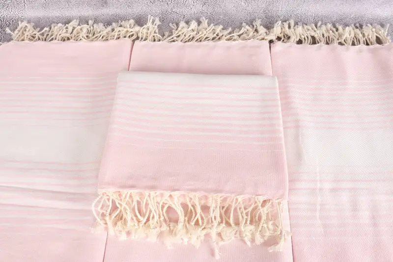 Soft towel, Bachelorette Party Gift, 60x38 Cotton Striped Towel, Gift For Boyfriend, Bridesmaid Towel, Custom Wedding Gift, Turkish Towel Monogram - 4