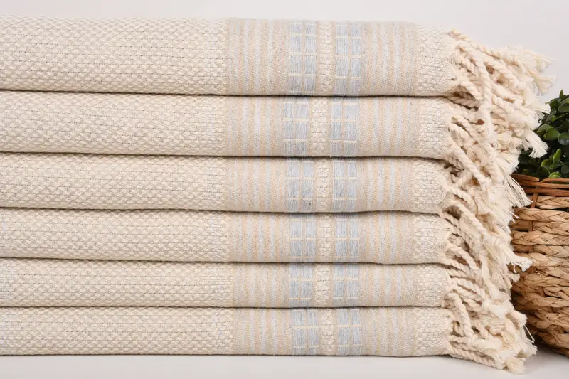 Personalised Gift, Beach Towel Personalized, Spa Gift Towel, Housewarming Gift, Personalized Towel, 68x40 Linen Striped Towel, Turkish Towel Beach - 2
