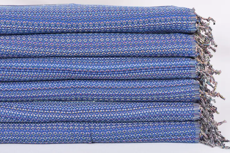 Monogram Towels, Kitchen Towel, Bridesmaid Gifts, Gift Towel, Turkish Tea Towel, Customized Turkish Towel, 38x18 Cotton Colorful Diamond Towel - 3