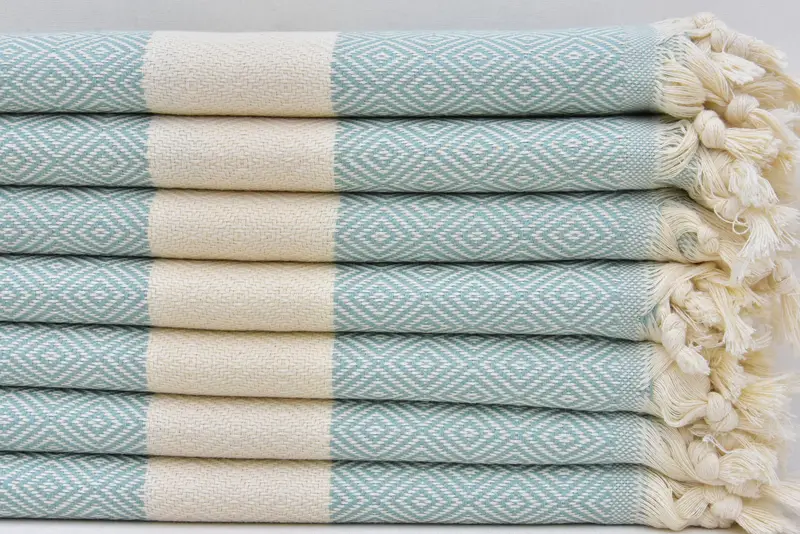 Bridal Shower Favors, Kitchen Towel, Memorial Gift, 36x20 Cotton Diamond Towel, Monogrammed Hand Towel, Housewarming Gift, Personalized Gifts - 1