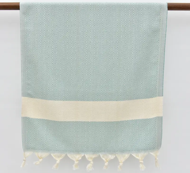 Bridal Shower Favors, Kitchen Towel, Memorial Gift, 36x20 Cotton Diamond Towel, Monogrammed Hand Towel, Housewarming Gift, Personalized Gifts - 7