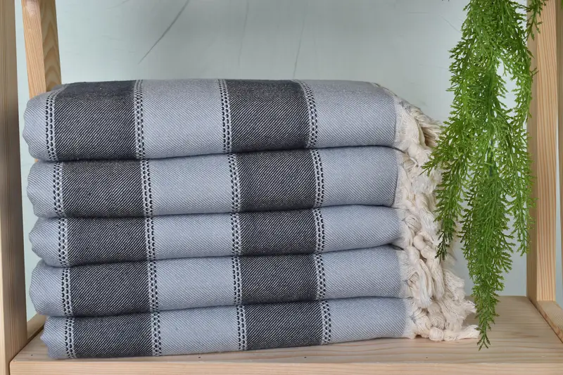 Bridal Shower Favor, 68x36 Cotton Striped Towel, Mexico Bachelorette Party Gifts, Gift For Him, Bachelorette Party Gift, Personalized Turkish Towel - 2