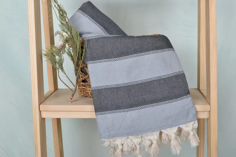 Bridal Shower Favor, 68x36 Cotton Striped Towel, Mexico Bachelorette Party Gifts, Gift For Him, Bachelorette Party Gift, Personalized Turkish Towel - 4