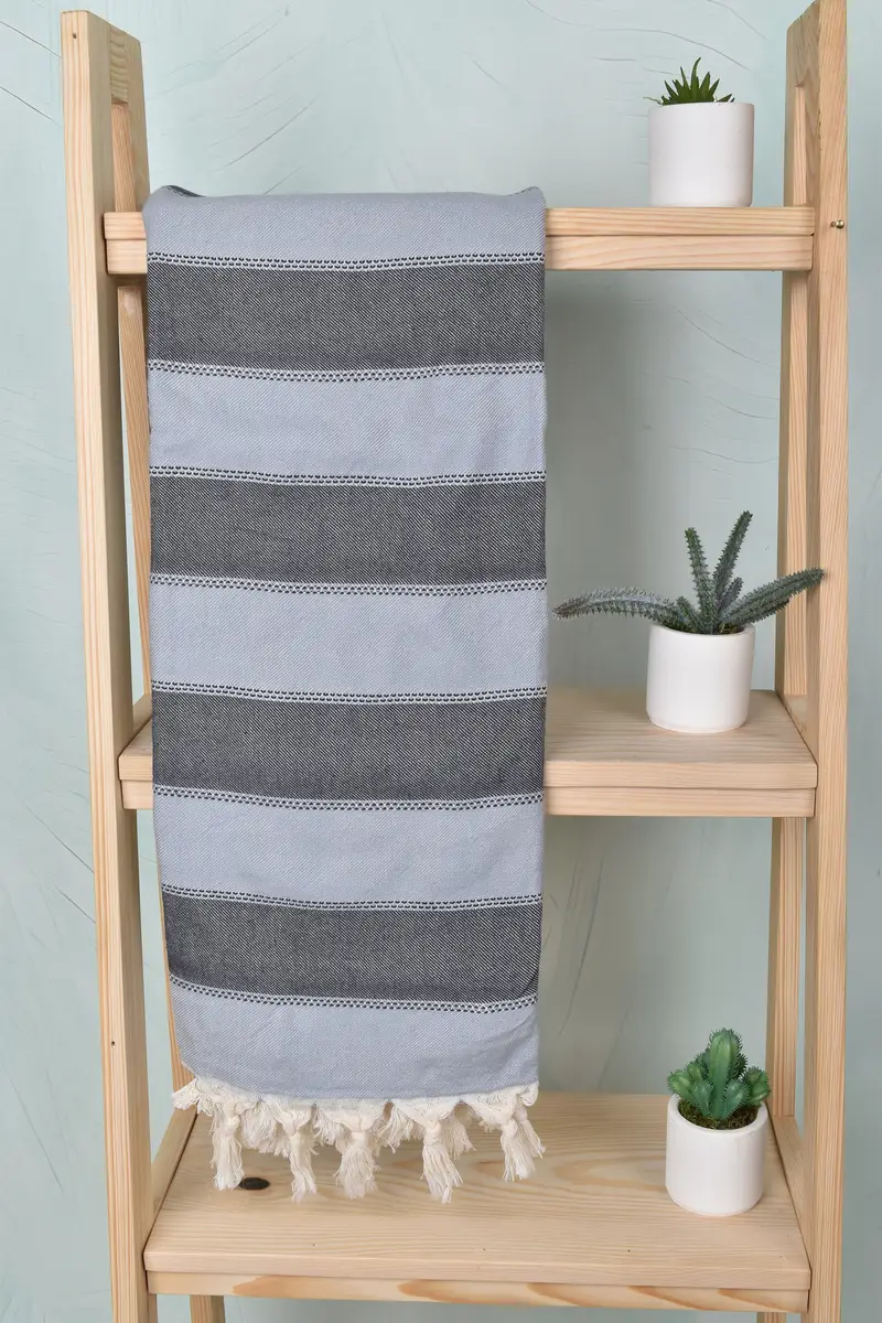 Bridal Shower Favor, 68x36 Cotton Striped Towel, Mexico Bachelorette Party Gifts, Gift For Him, Bachelorette Party Gift, Personalized Turkish Towel - 8