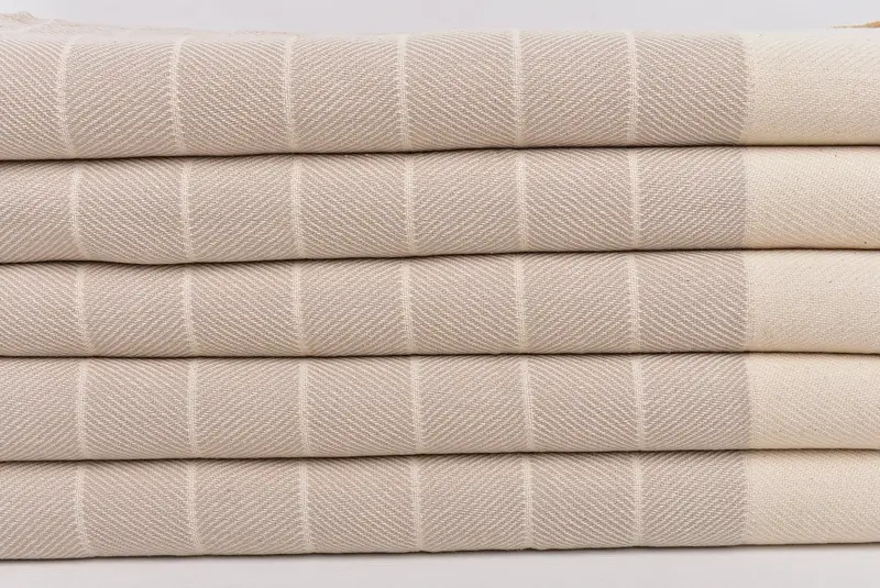 Düğün Günü için Hediye, Monogram Mutfak Havlu, Banyo Havlu, Sevgililer Günü Hediyesi, Küçük Banyo Havlusu, Ev Taşıma Hediyesi, 36x16 Pamuk Çizgili Havlu - 2
