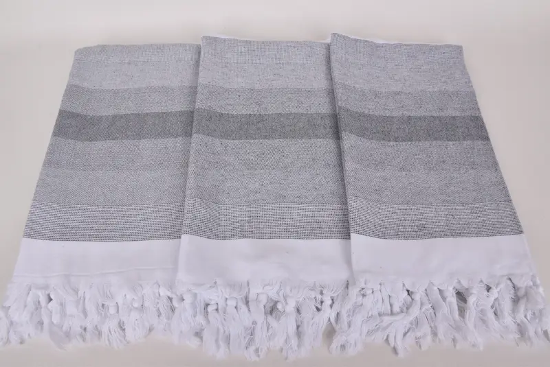 Gym Towel, Gift For Her, Gift For Him, Peshtemal Towel, 70x40 Cotton Striped Towel, Bridal Shower Gift, Bachelor Party Favors, Merry Christmas Gifts - 7