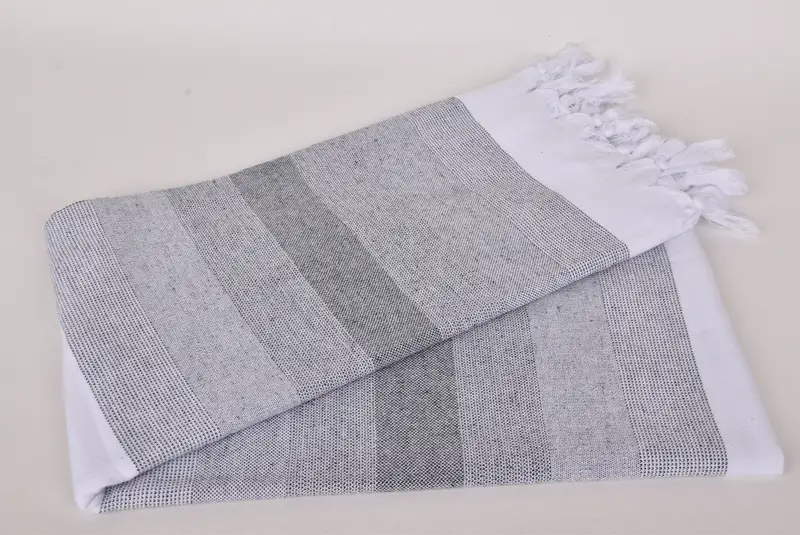 Gym Towel, Gift For Her, Gift For Him, Peshtemal Towel, 70x40 Cotton Striped Towel, Bridal Shower Gift, Bachelor Party Favors, Merry Christmas Gifts - 4