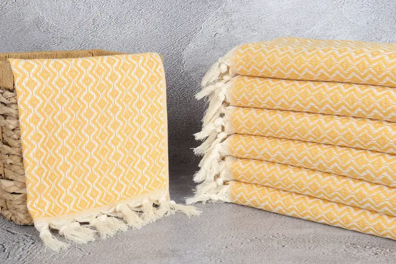 Personalized Hand Towel, Gift For Best Friend, Turkish Towel Hand Towel, Gift For Him, 36x18 Cotton Diamond Towel, Kitchen Towel, Holiday Towel - 3
