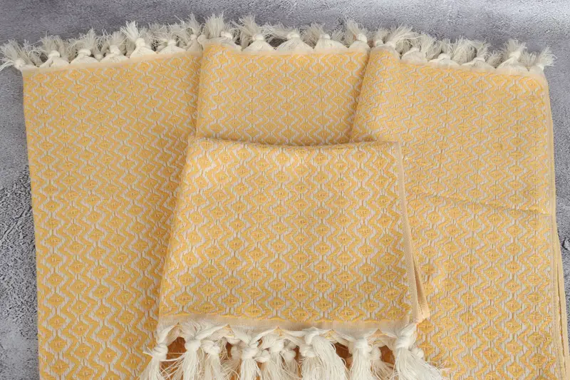 Personalized Hand Towel, Gift For Best Friend, Turkish Towel Hand Towel, Gift For Him, 36x18 Cotton Diamond Towel, Kitchen Towel, Holiday Towel - 4