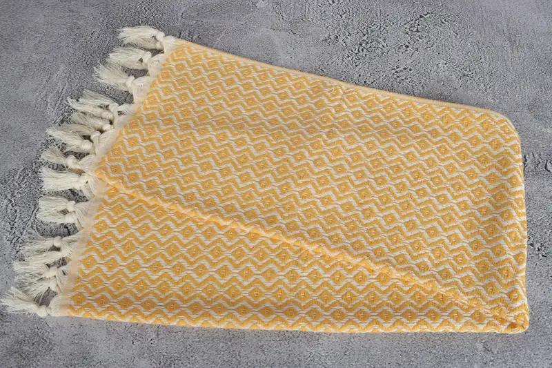 Personalized Hand Towel, Gift For Best Friend, Turkish Towel Hand Towel, Gift For Him, 36x18 Cotton Diamond Towel, Kitchen Towel, Holiday Towel - 6