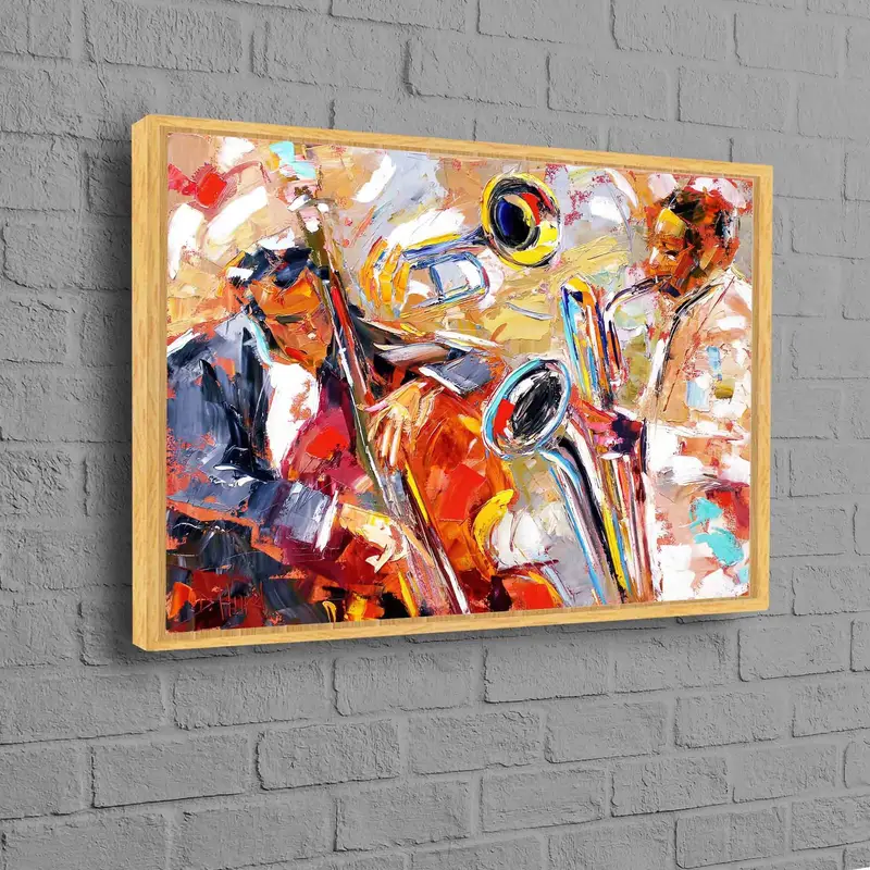 Zarif Caz Müziği Kanvası: Müzikseverler için Canlı Sanat