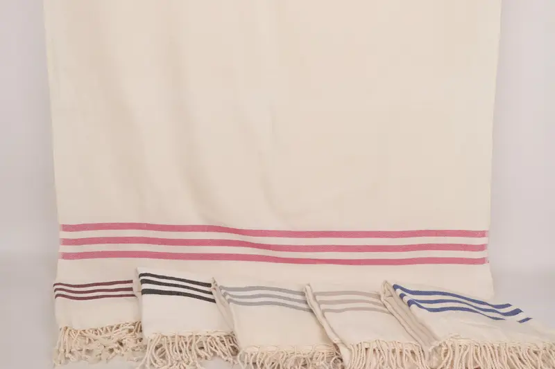 Lightweight Turkish towel for beach, Personalized Towel, Bachelor Gift, 70x40 Cotton Striped Towel, Personalized Bridesmaid Gift, Bachelorette Gifts - 7