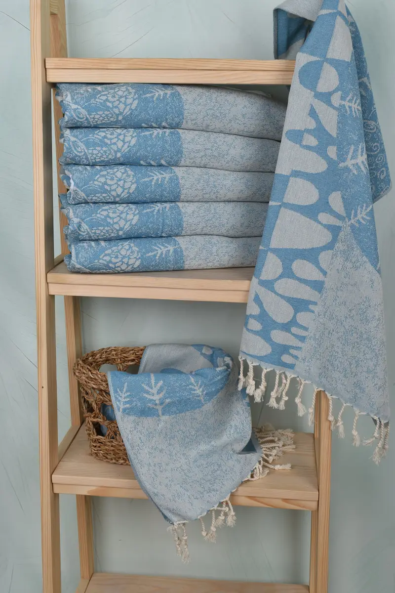 Turkish Towel Hand Towel, 36x18 Cotton Turtle Design Towel, Personalized Hand Towel, Wedding Gift For Bride, Personalized Gifts, Bridesmaid Gift - 4