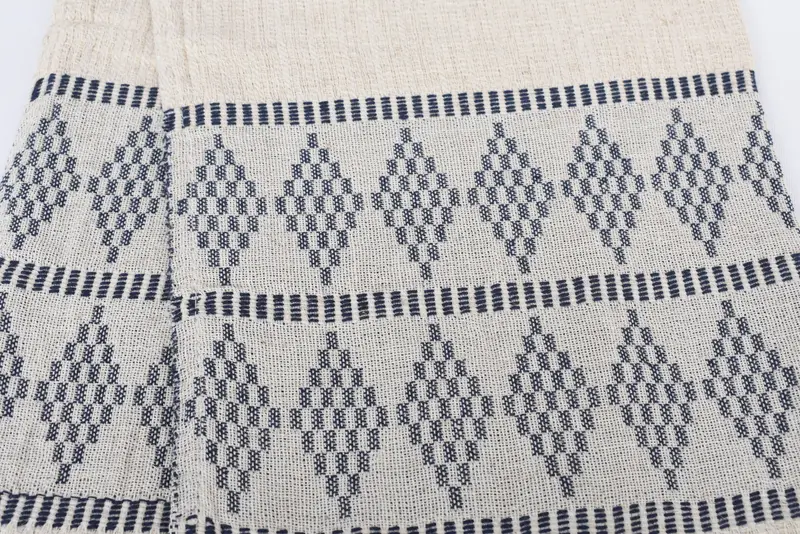 Wedding Favors, Custom Name Towel, Bridal Shower Gift, Bathroom Towels, Bridesmaid Proposal Gift, Wedding Gift, 40x20 Linen Kilim Design Towel - 4