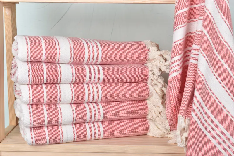 Bath towel, Authentic Turkish hammam peshtemal, Xmas Gifts, Travel towel, Towel With Name, 70x40 Cotton Herringbone Towel, Turkish towel - 1