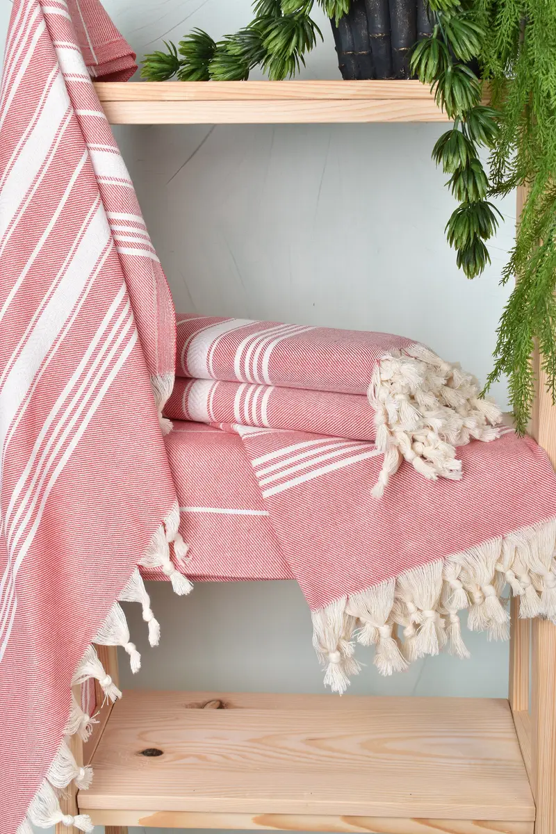 Bath towel, Authentic Turkish hammam peshtemal, Xmas Gifts, Travel towel, Towel With Name, 70x40 Cotton Herringbone Towel, Turkish towel - 6