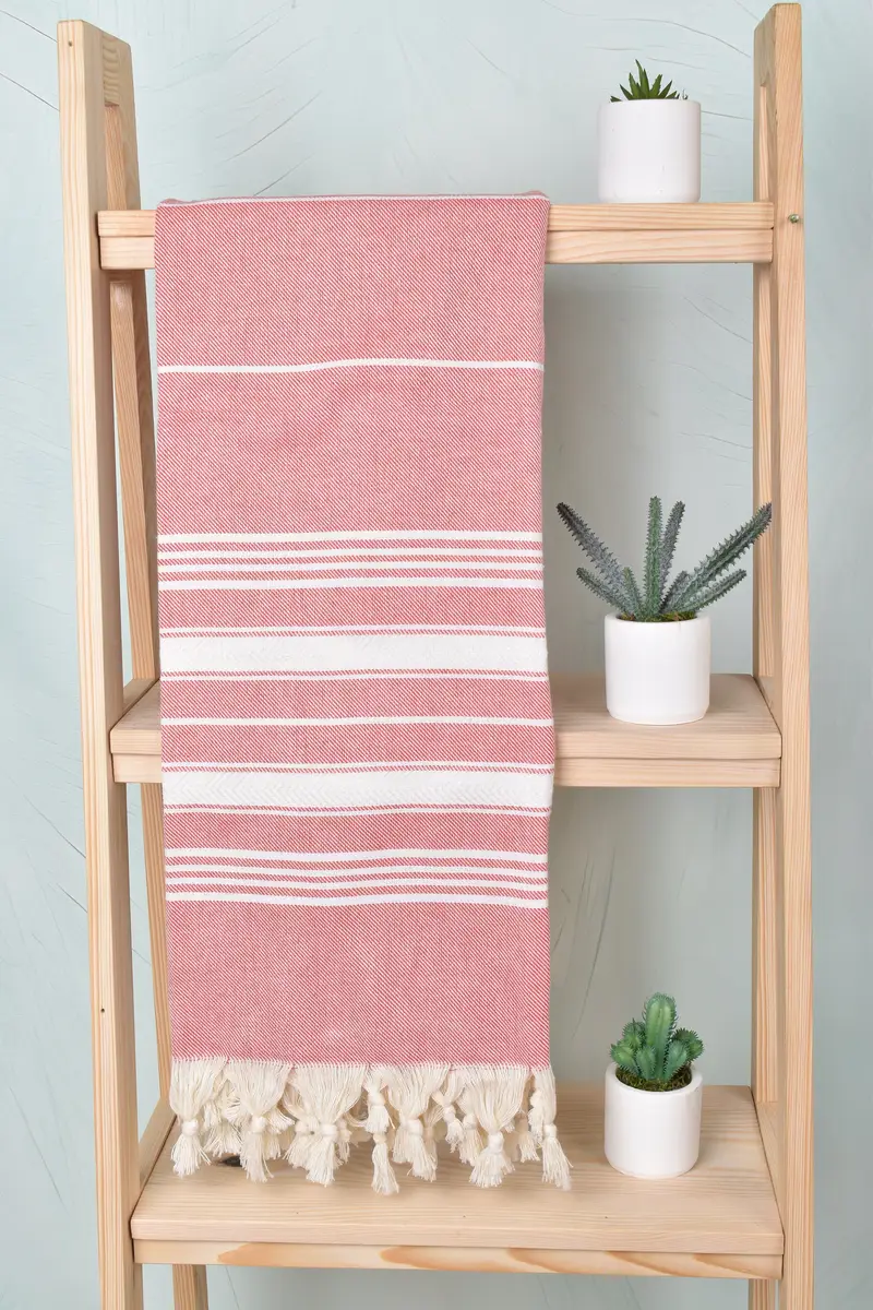 Bath towel, Authentic Turkish hammam peshtemal, Xmas Gifts, Travel towel, Towel With Name, 70x40 Cotton Herringbone Towel, Turkish towel - 8