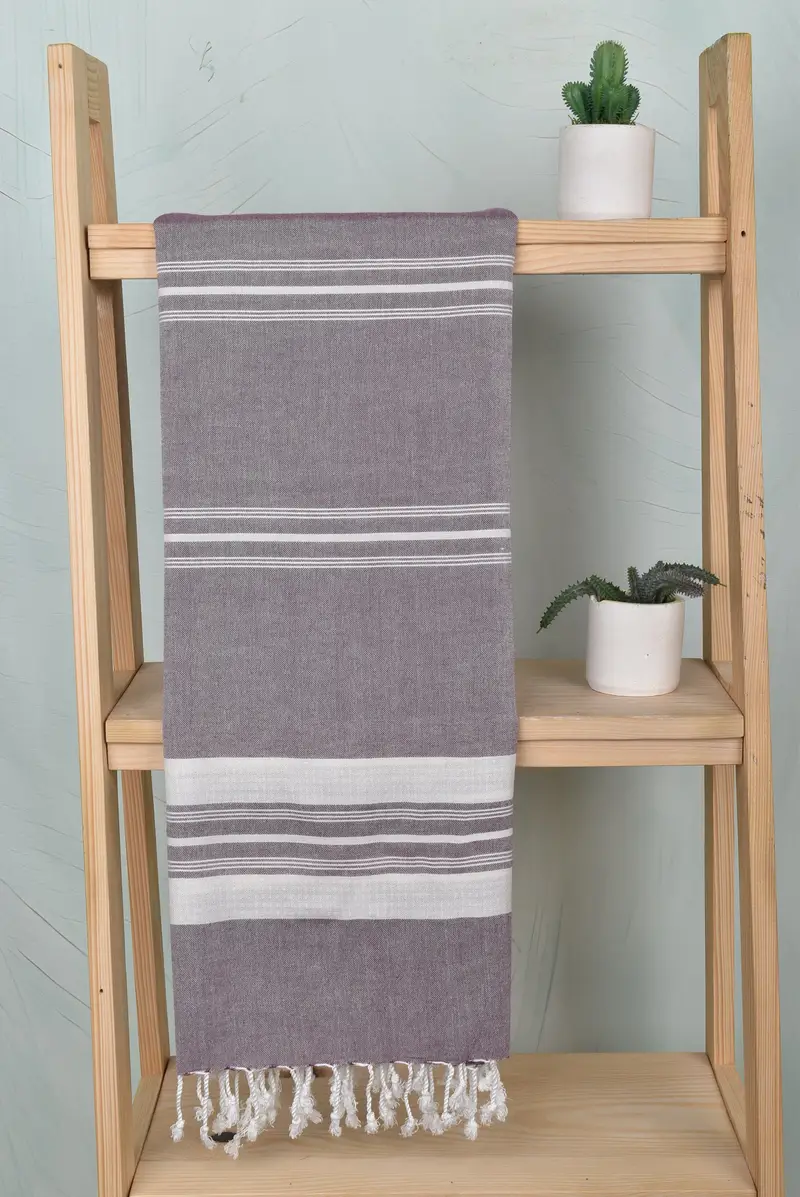 Personalized Gifts, Custom Beach Towel, Valentines Day Gift For Him, Best Friend Wedding Gift, 60x38 Cotton Striped Towel, Bridesmaid Gift - 8