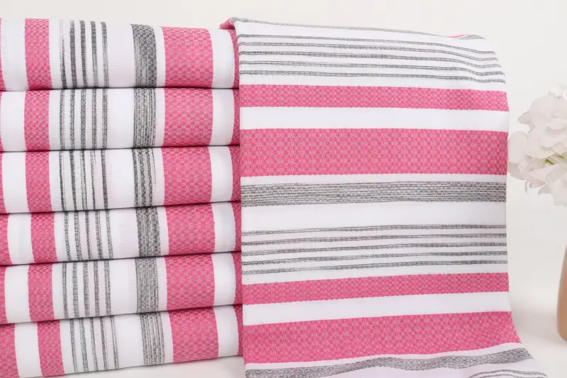 Monogram Turkish Towel, Housewarming Gift, Bridesmaid Towel, Bridesmaid Favors, Wedding Gift, Turkish bath towel for spa, 70x40 Cotton Striped Towel - 2