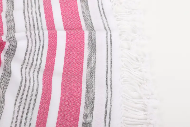 Monogram Turkish Towel, Housewarming Gift, Bridesmaid Towel, Bridesmaid Favors, Wedding Gift, Turkish bath towel for spa, 70x40 Cotton Striped Towel - 8