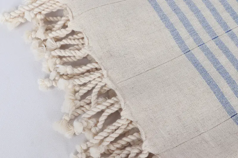 Bridesmaid Gift Towel, Soft towel, Best Beach Towel, 70x40 Linen Striped Towel, Boyfriend Christmas Gift, Thin and lightweight Turkish peshtemal - 7