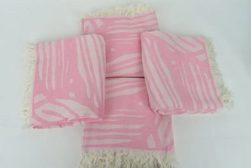 Peshtemal Towel, Home Decor Gifts, Luxury Turkish Bath Towel, 70x40 Cotton Floral Design Towel, Christmas Favors, Thin towel, Large Turkish Towel - 7